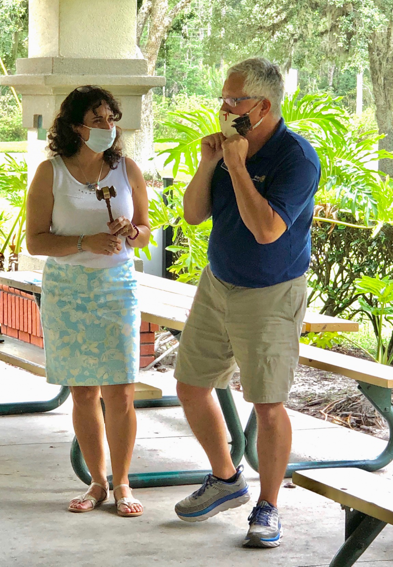 “Pass the Gavel” Ceremony - in the days of Covid-19